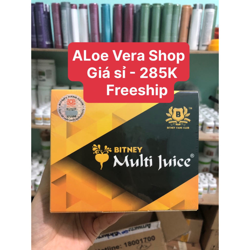 (GIÁ SALE) Multi Juice 10 Gói Của Malaysia Cân Bằng Chức Năng Sinh Lý Nam Nữ Chính Hãng (10 gói)