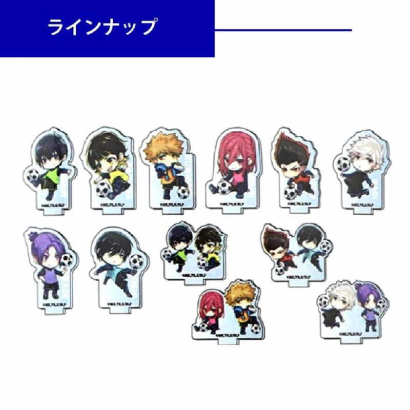 Mini standee nhân phẩm Blue Lock