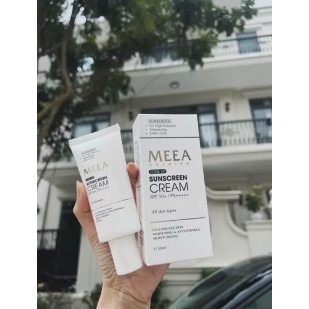 Kem Chống Nắng Meea Organic Full Size 50ML Shop Mẹ Gạo - Hàng Chính hãng