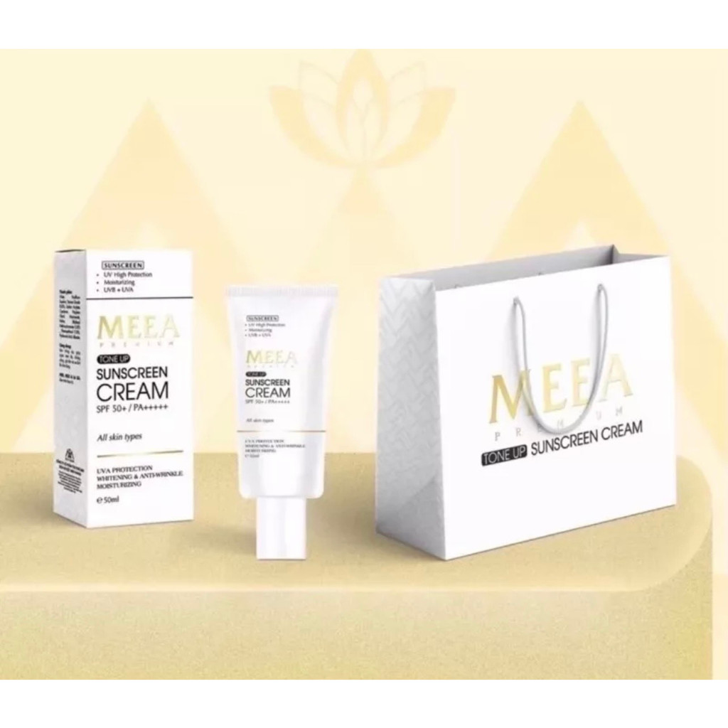 Kem Chống Nắng Meea Organic Full Size 50ML Shop Mẹ Gạo - Hàng Chính hãng