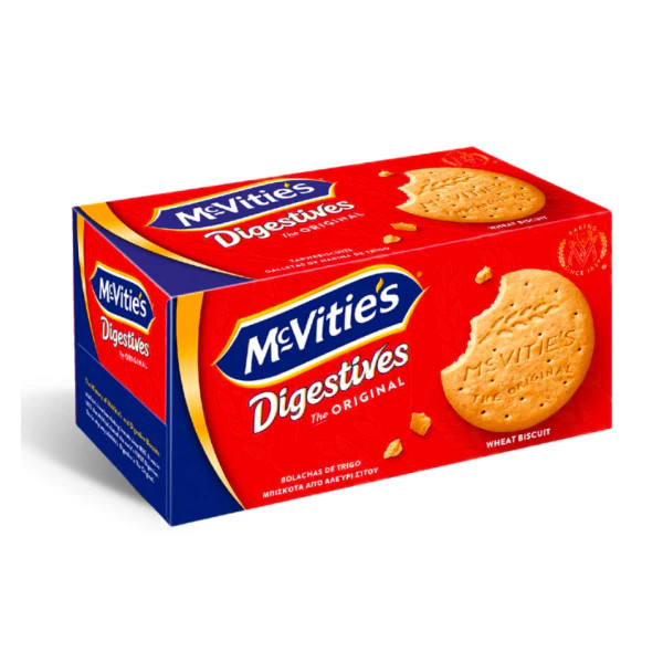 Bánh Quy Lúa Mì Nguyên Cám Truyền Thống Mcvitie'S Digestive Orginal 250G