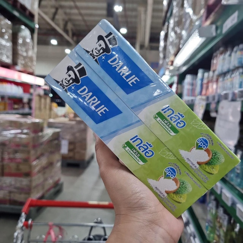 1 Tuýp Kem Đánh Răng Darlie Salt Muối Bạc Hà Thái Lan Thơm Miệng Chống Viêm