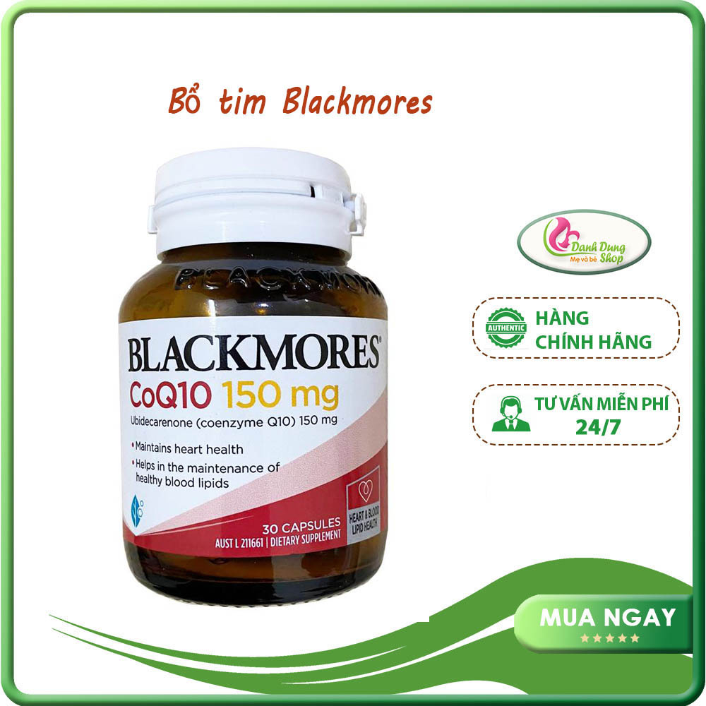 Viên uống bổ tim CoQ10 30 viên blackmores