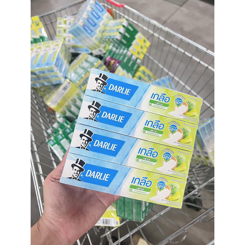 1 Tuýp Kem Đánh Răng Darlie Salt Muối Bạc Hà Thái Lan Thơm Miệng Chống Viêm