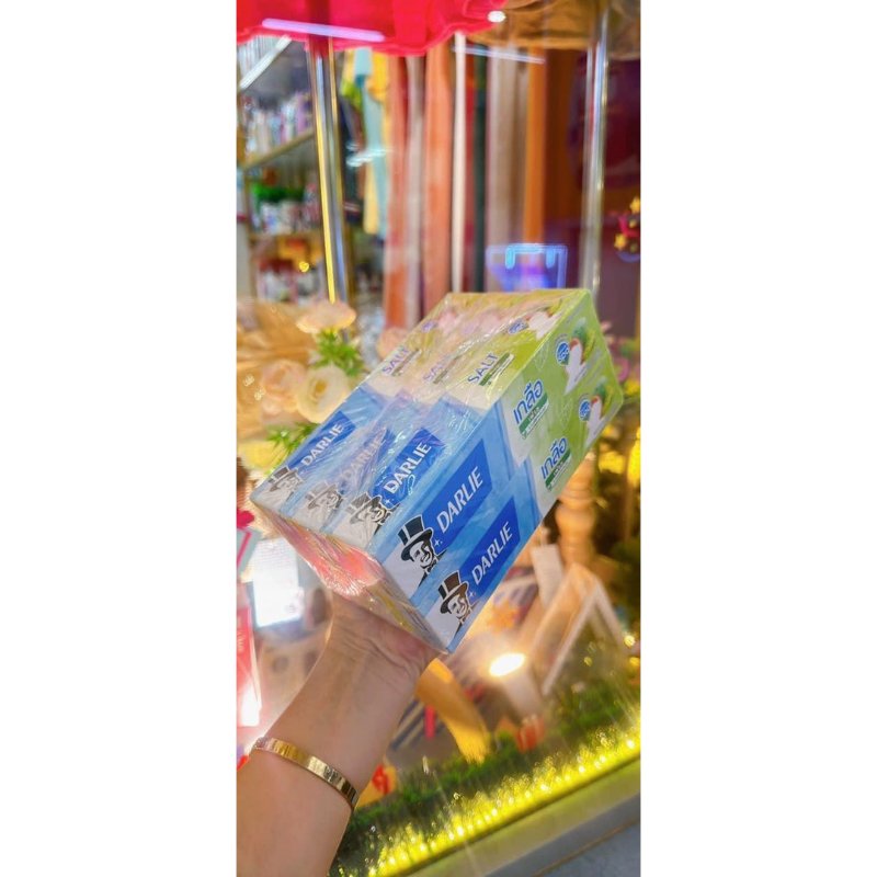 1 Tuýp Kem Đánh Răng Darlie Salt Muối Bạc Hà Thái Lan Thơm Miệng Chống Viêm