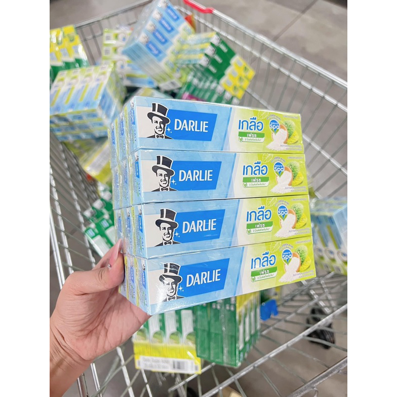 1 Tuýp Kem Đánh Răng Darlie Salt Muối Bạc Hà Thái Lan Thơm Miệng Chống Viêm