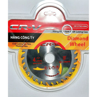 Lưỡi cưa gỗ, lưỡi cắt gỗ CRV phi 110mm một mặt