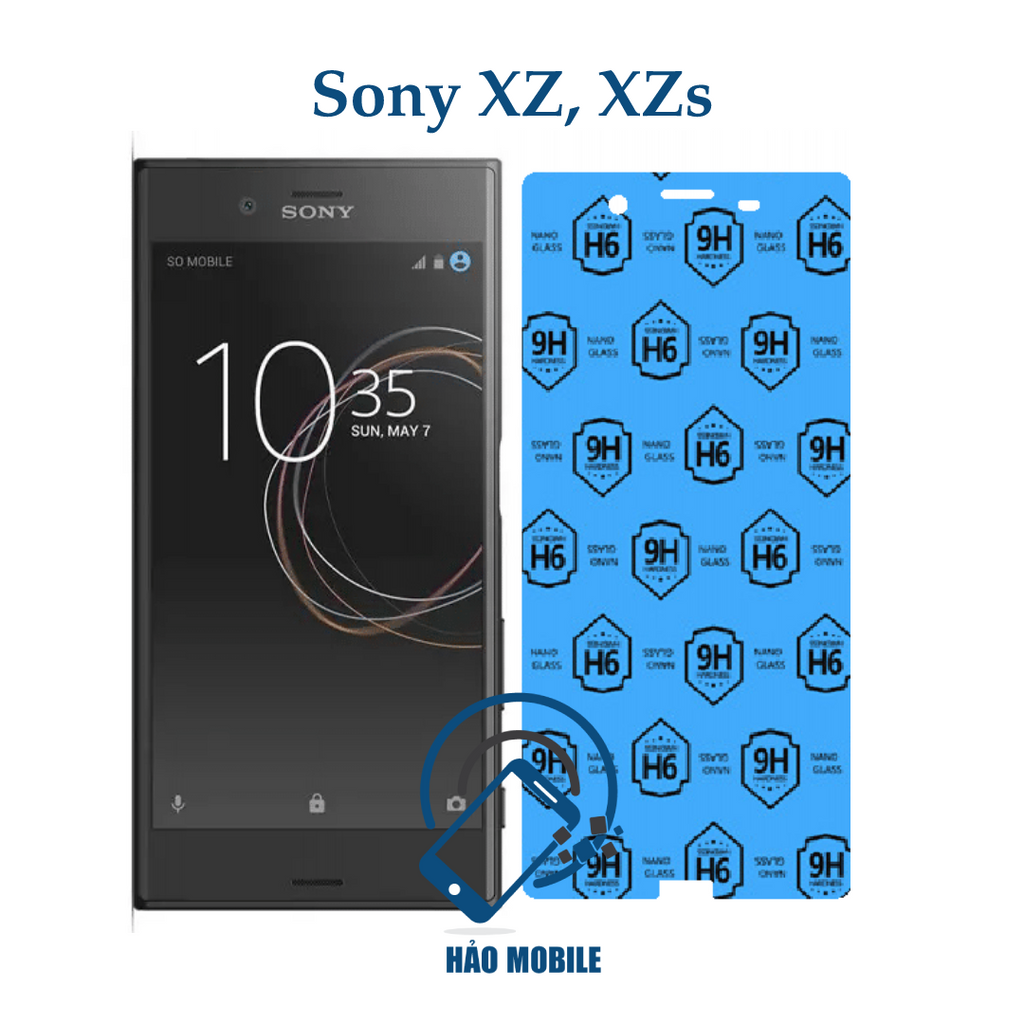 Dán cường lực dẻo nano mặt sau Sony XZ, XZs