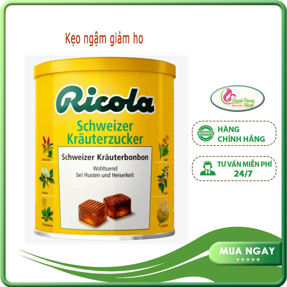 Kẹo Ngậm Ho Thảo Dược  Ricola - 250g