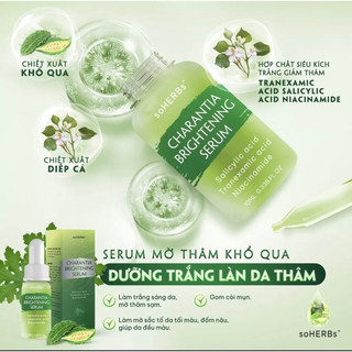 [CHÍNH HÃNG 100%] SERUM KHỔ QUA SOHERBS - TINH CHẤT KHỔ QUA MỜ THÂM