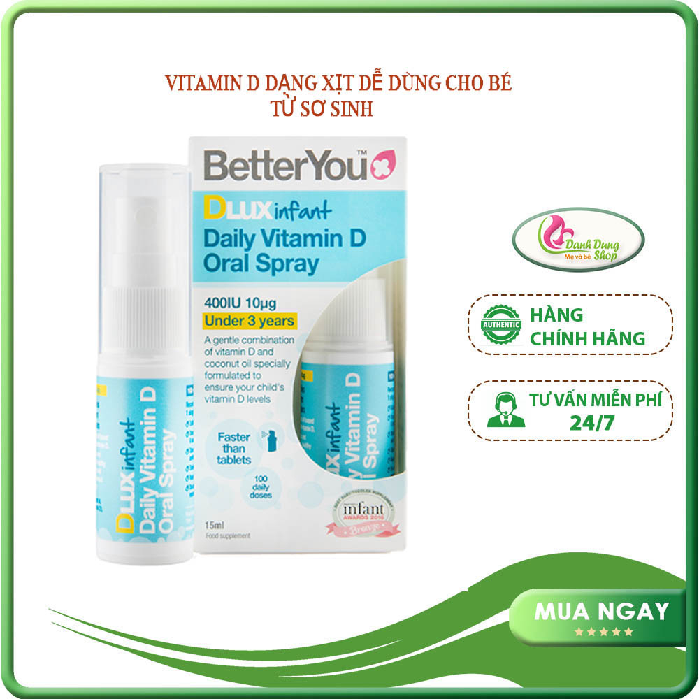 Vitamin D DLUX dạng xịt 15ml