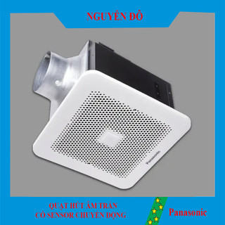 Quạt hút âm trần panasonic fv-24cur2/fv-24chr2/ fv-24curv2/fv-24chrv2- đường kính ống dẫn ø100mm, 1cấp tốc độ, có sensor