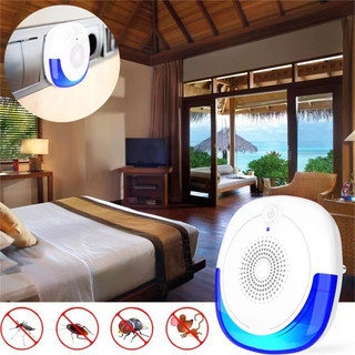 Máy xua đuổi Thông minh bằng sóng âm xua đuổi Muỗi, gián, côn trùng và bọ hiệu quả tức thì