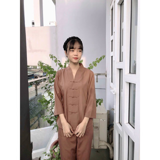 ĐỒ LAM ĐI LỄ CHÙA -LA HÁN NỮ