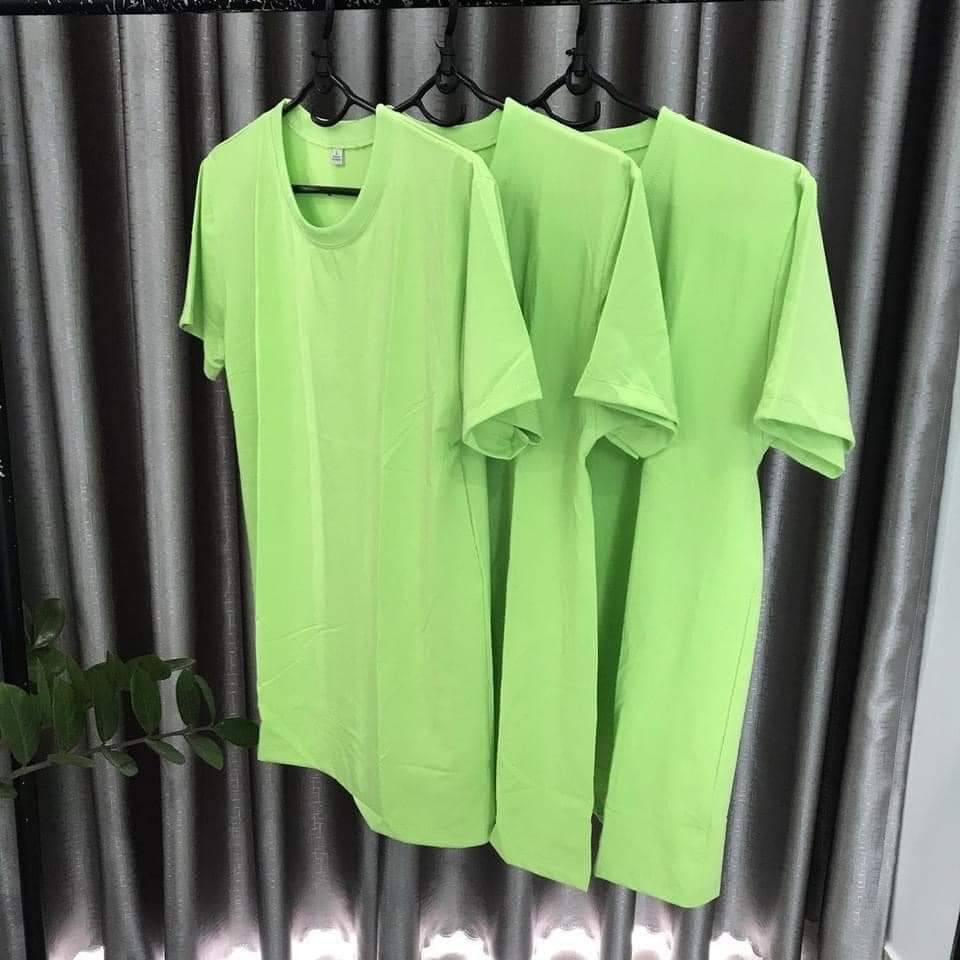 áo thun trơn đủ màu chất cotton mịn mát giá sĩ