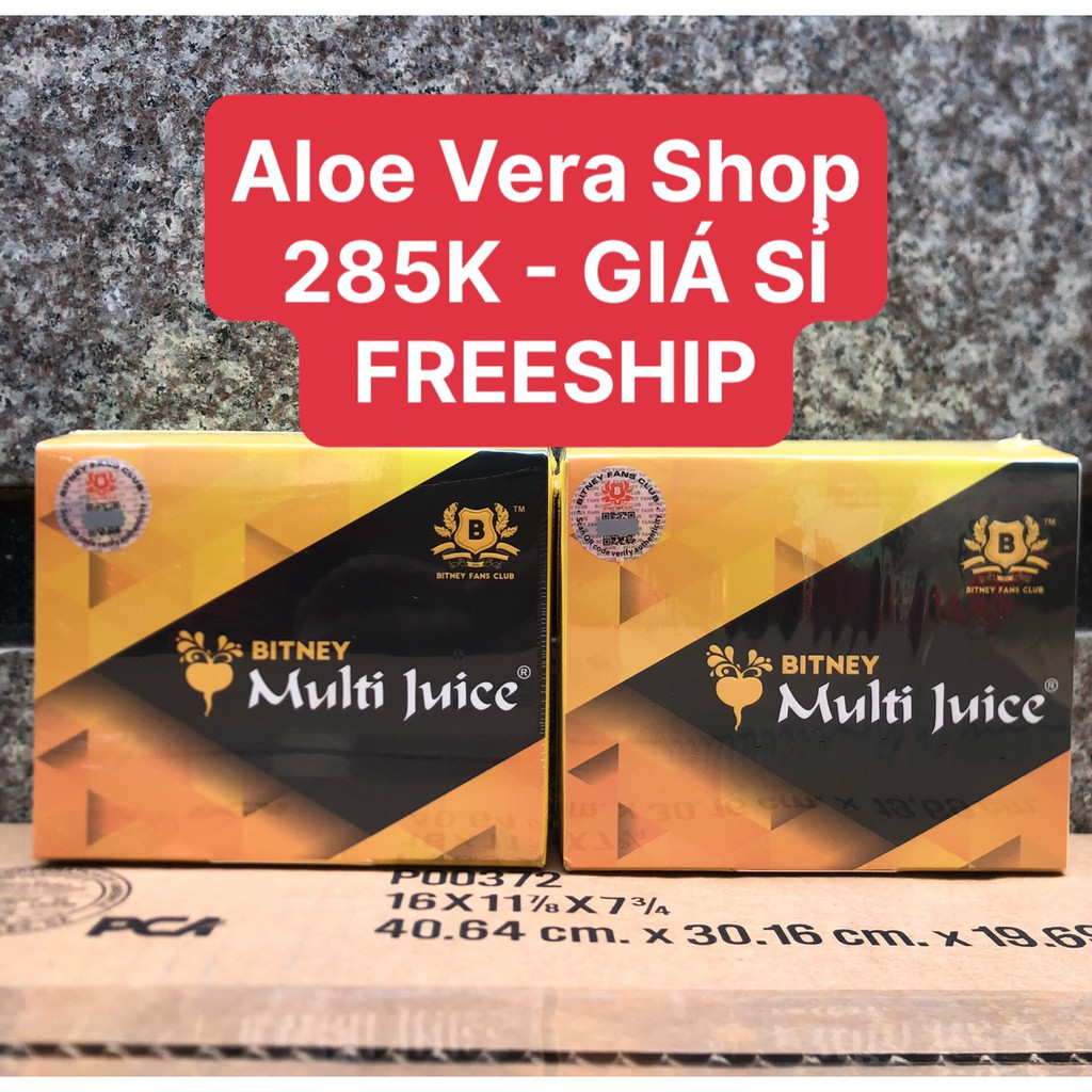 [CHÍNH HÃNG] Combo 2 Hộp Multi Juice Nước Ép trái cây hỗn hợp Malaysia 10 gói