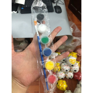 Dây màu tô tượng thạch cao cho bé chiết mỗi ô 3ml