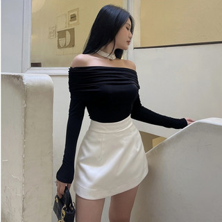  Chân váy tafta BIGSIZE chữ A kiểu trẻ trung kèm quần trong loại 1-SHOP BIGSIZE LAZY 