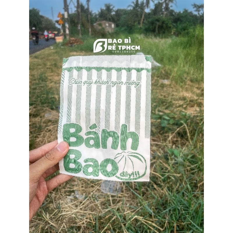 500 TÚI BÁNH BAO giấy nhập khẩu chống dính