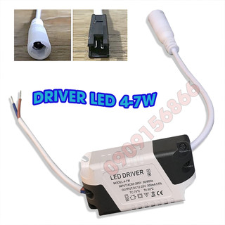 Chấn lưu 4 - 7w ( led driver)