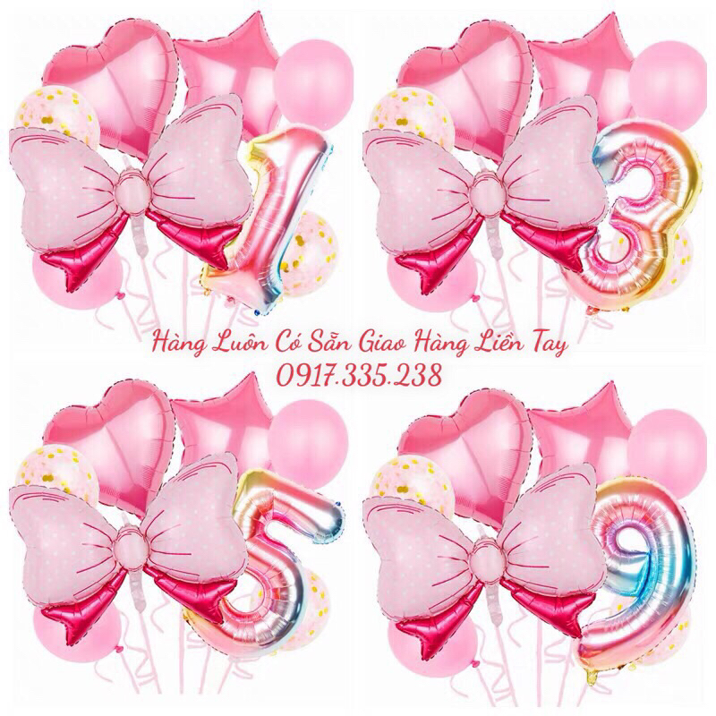 Bóng Combo kèm Bóng Và số Siêu Tiện Lợi Siêu Hot