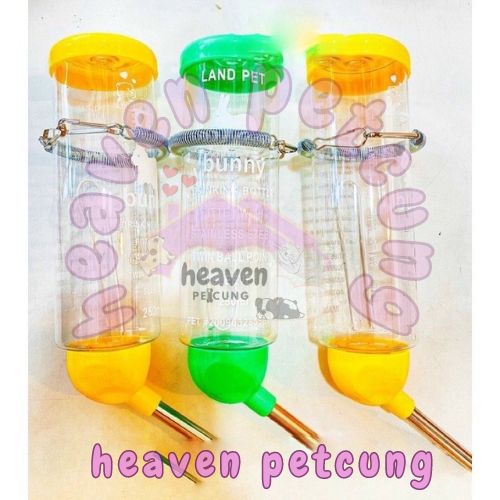 Bình Nước Bi hamster 80ml 125ml 250ml Thỏ Bọ Sóc Nhím