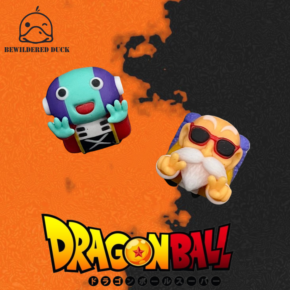 Mater Roshi Dragon Ball - Artisan Keycap Decor Bàn Phím Cơ - Bew.Duck