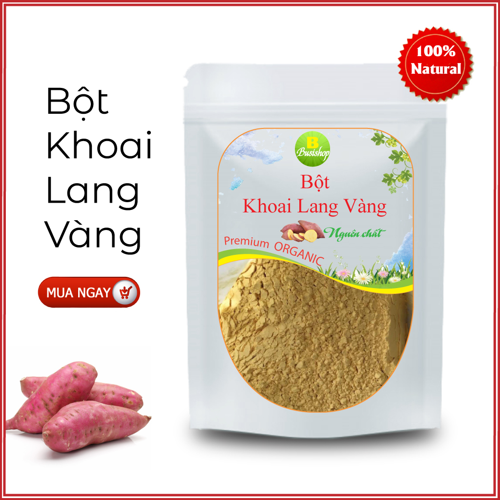 Bột khoai lang vàng nguyên chất 100g