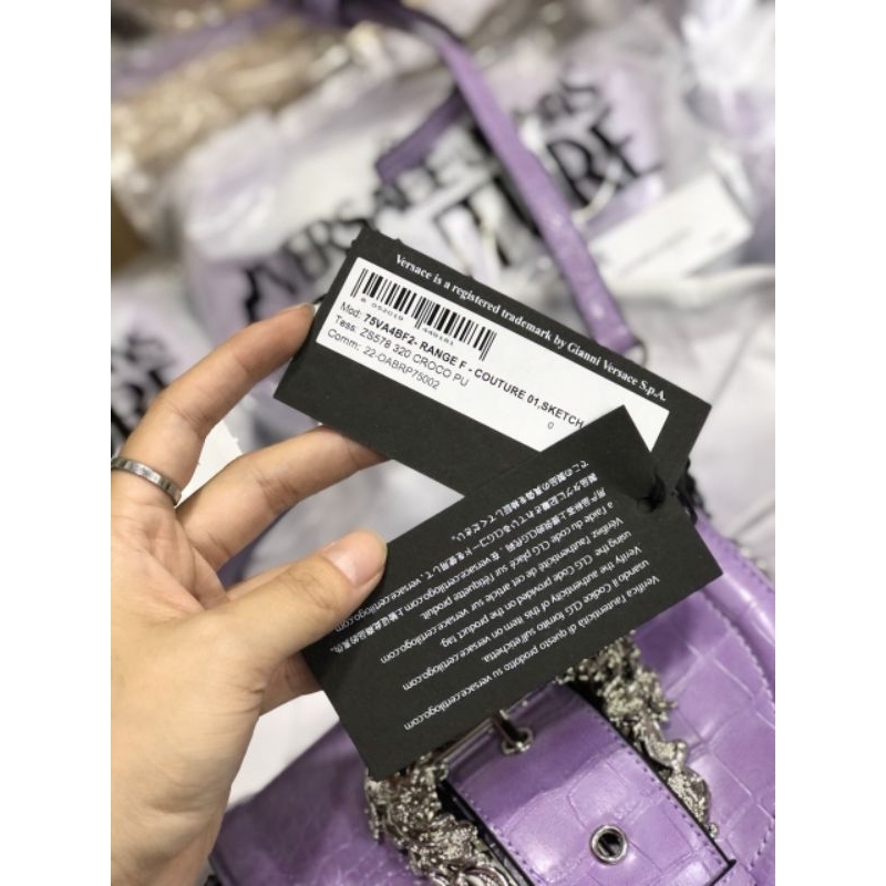 TÚI VERSACE JEANS COUTURE HANDBAG DÁNG BẦU