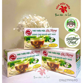 Trà thảo mộc dành cho người mất ngủ – trà túi lọc – Trà thảo mộc Cát Tường