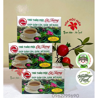 Trà thảo mộc giúp giảm cân, giảm mỡ bụng – trà túi lọc – Trà thảo mộc Cát Tường