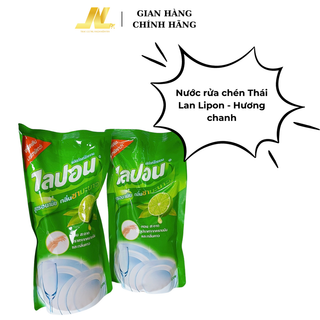 Nước rửa chén túi Lipon Thái Lan 550 ml