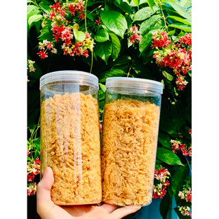 Combo 2 Hũ Chà bông gà hũ pet 350gr. Food Ăn Vặt - SẢN PHẨM CÓ GIẤY VSATTP khô
