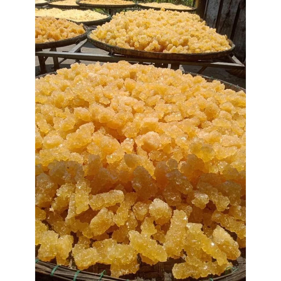 Đường phèn vàng không tẩy Quảng Ngãi 1kg