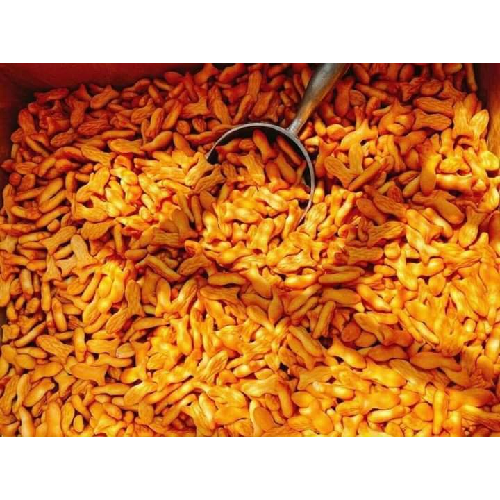 Bánh Quy mặn Bơ sữa mix 3 hình  500gram ăn vặt tuổi thơ