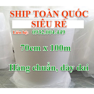 Cuộn Xốp Chống Sốc Khổ 70cmx100m, Bọc Gói Hàng