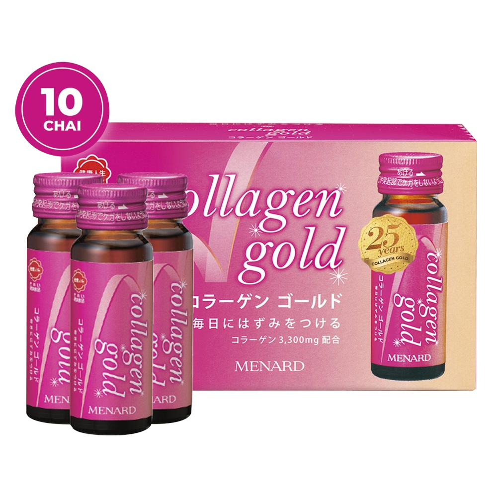 Nước uống Menard Collagen Gold (10 chai x 30ml)