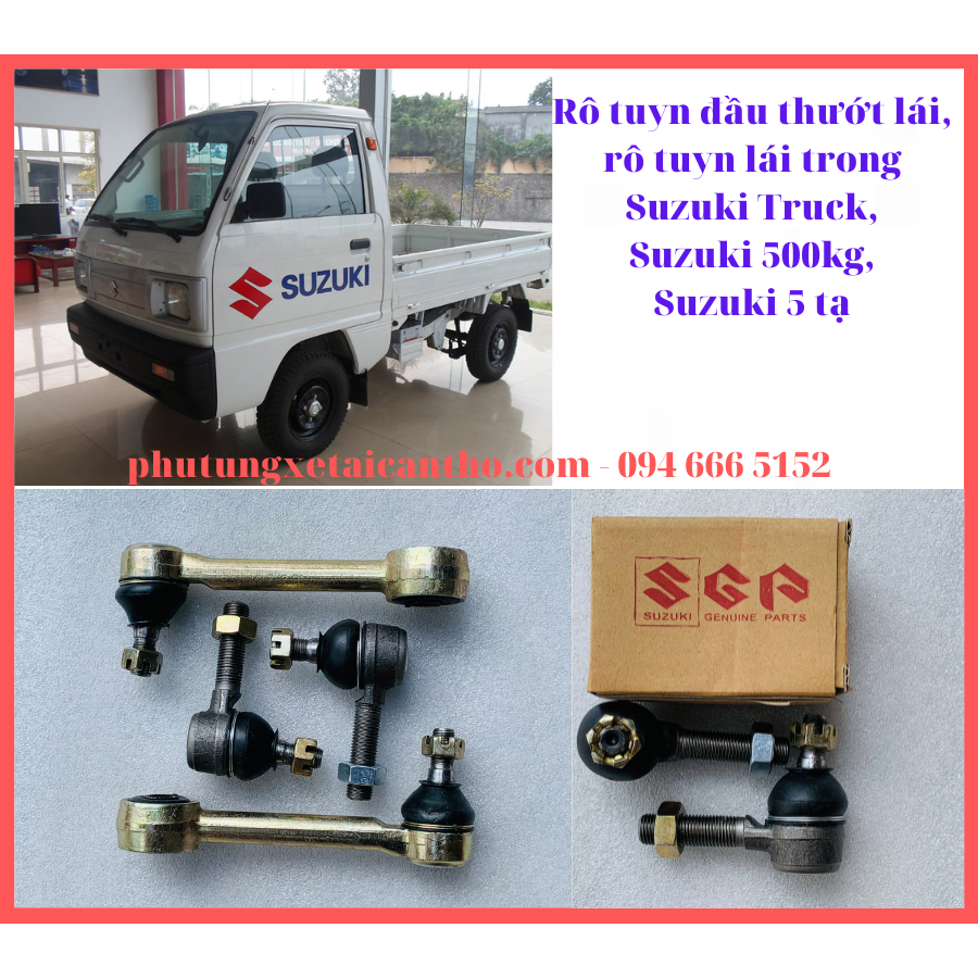 Rô tuyn lái xe Suzuki Truck, Suzuki 500kg, Su 5 tạ, Towner 750A, 800, 800A-Hàng loại tốt