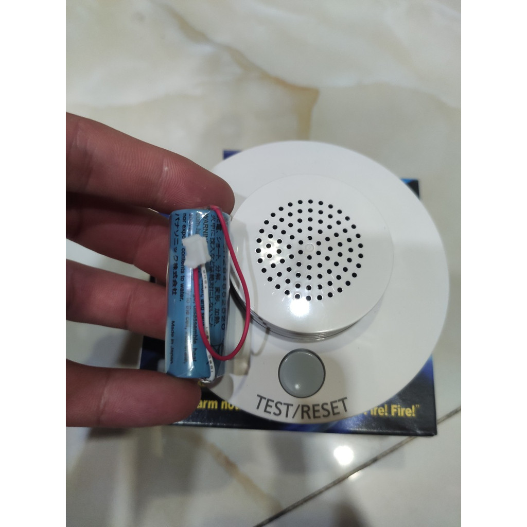 Đầu Báo Cháy, Báo Khói Chính Hãng Panasonic/ Dử Dụng Pin