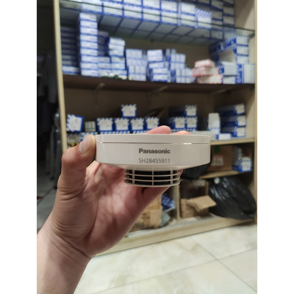 Đầu Báo Cháy, Báo Khói Chính Hãng Panasonic/ Dử Dụng Pin