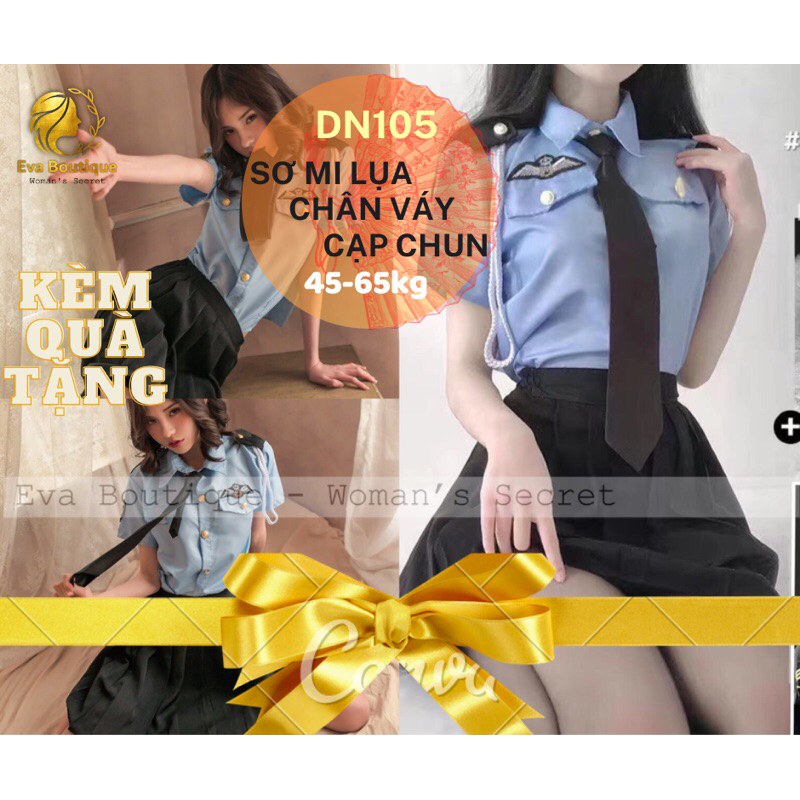 _DN105_Full set bộ cosplay hoá trang nữ cảnh sát kèm mũ [EvaBoutique]
