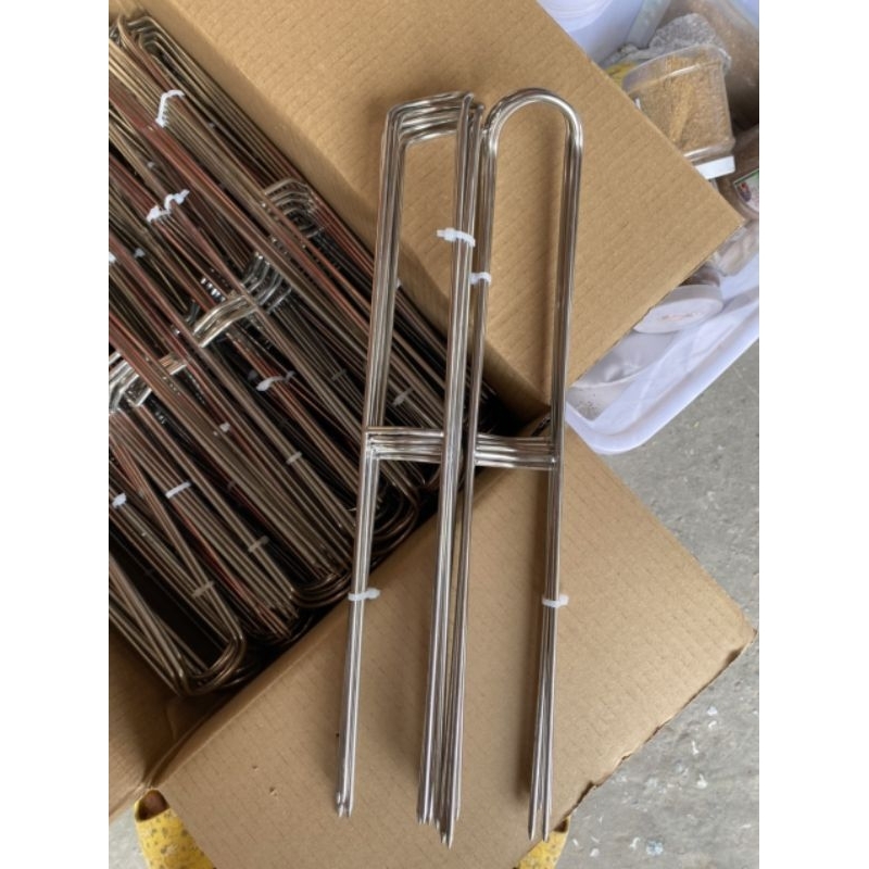 Chống cần Lăng xê - Inox- dày dặn- dài 45cm