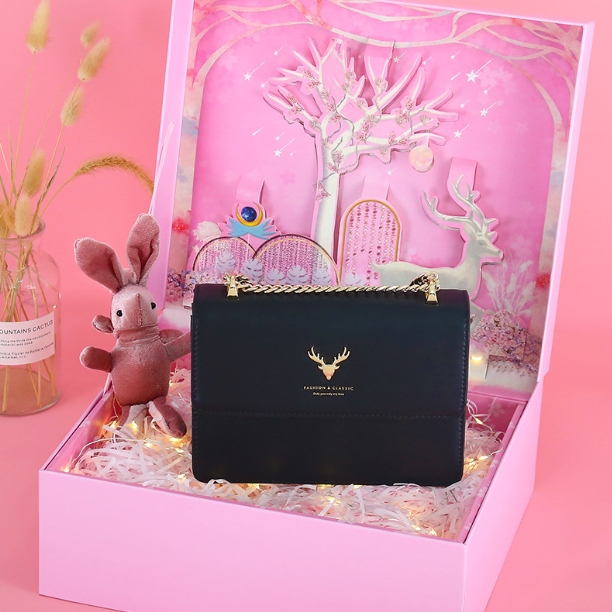 Túi nữ đẹp đeo chéo đi chơi sang chảnh túi xách nữ đi tiệc thời trang công sở dáng vuông nhiều ngăn Laika_Store TN01 | BigBuy360 - bigbuy360.vn