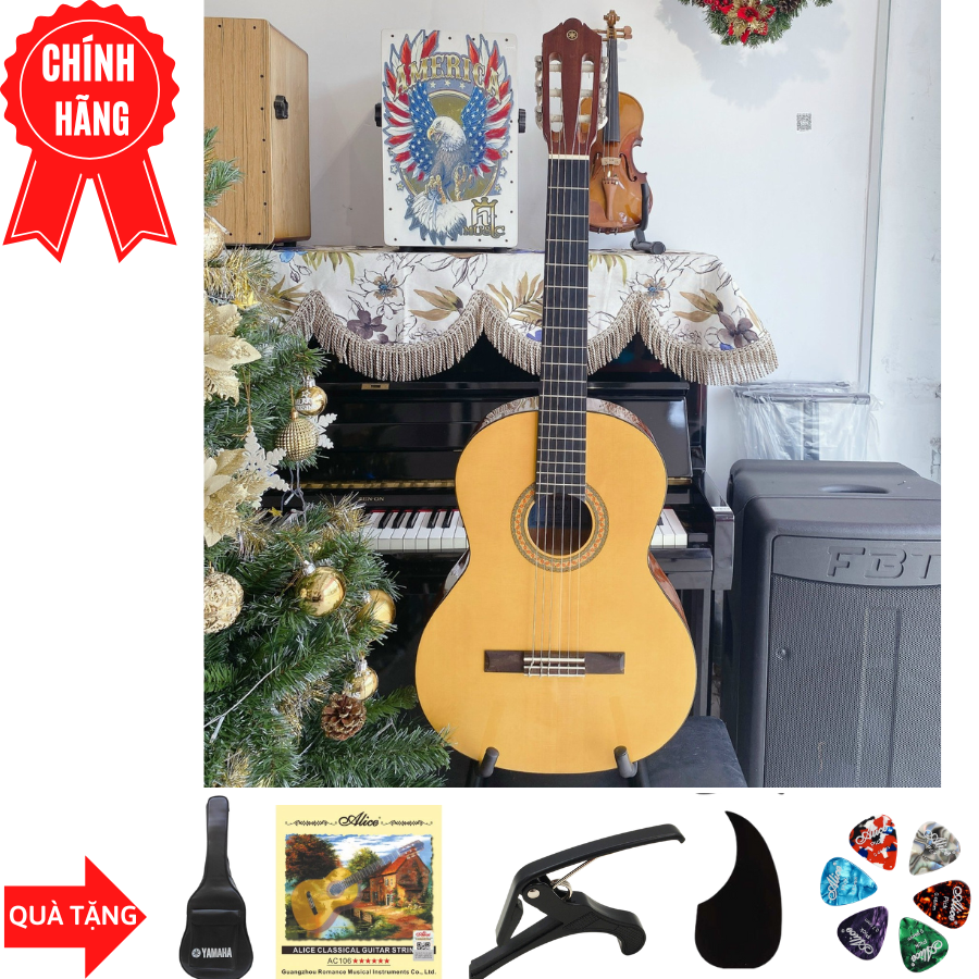 Đàn Guitar Classic Yamaha C40 + Tặng Kèm Bộ Phụ Kiện Cao Cấp