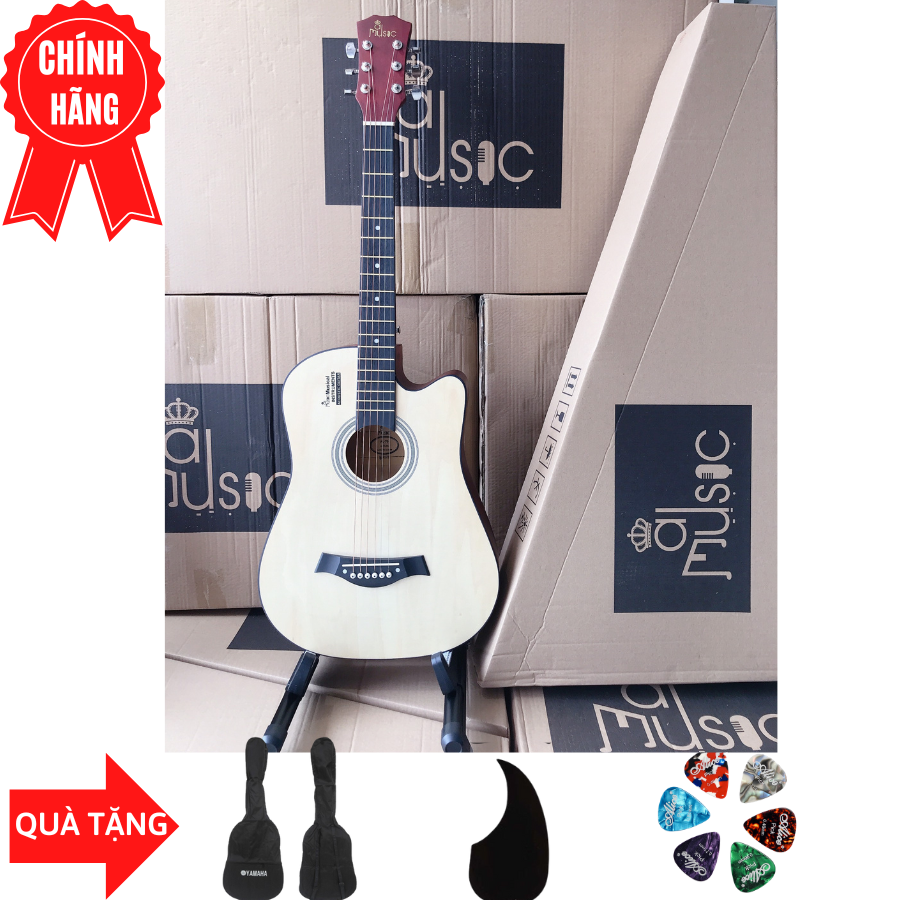 Đàn Guitar Acoustic AL79 Dáng Khuyết Nghệ Thuật + Phụ Kiện (Size 3/4)
