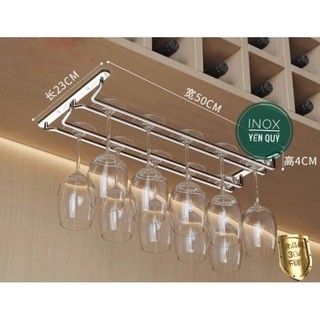 Inox 304 treo ly 1 hàng /2 hàng dài 55 cm / 50 cm / 45cm /40 cm / 35 cm / 30 cm / 27 cm