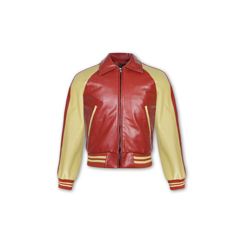 Raglan Leather Jacket