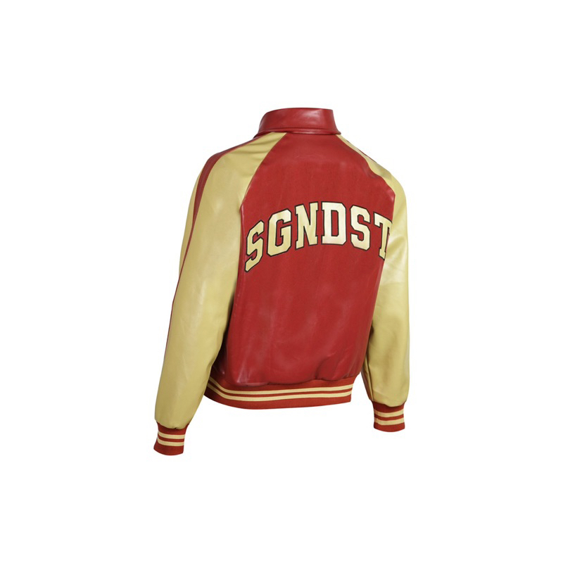 Raglan Leather Jacket