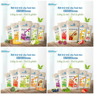 Bột Trà Hòa Tan BENUSCream các vị 100g (Tách từ gói 1kg)