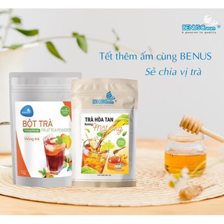 Bột Trà Hòa Tan BENUSCream các vị 100g (Tách từ gói 1kg)